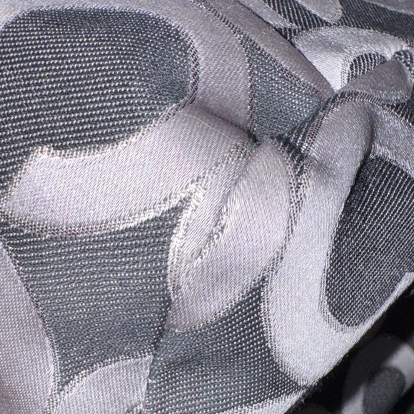 Coach Black and Gray Circle Pattern Shoulder Bag - Picture 12 of 12